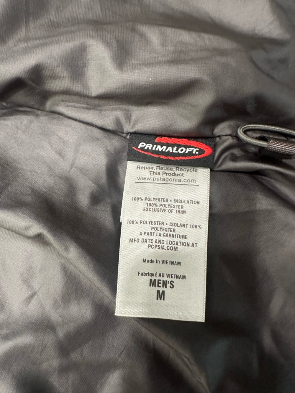 Patagonia Nano Puff Vest - Gray - Picture 4 of 6